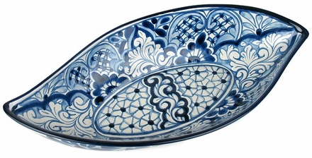 Blue & White Talavera Fruit Bowl