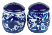 Blue & White Talavera Salt & Pepper Shakers