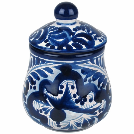 Blue & White Talavera Sugar Bowl