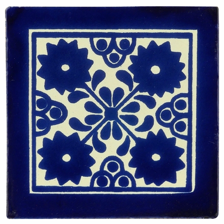 Blue & White Talavera Tile - PP2020 - 15 Tiles