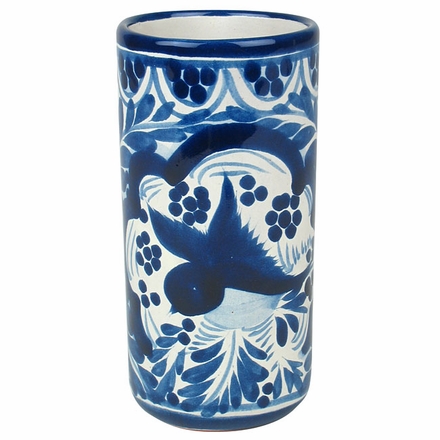 Blue & White Talavera Water Glass