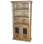 Rustic Wood Bookcases & Shelves