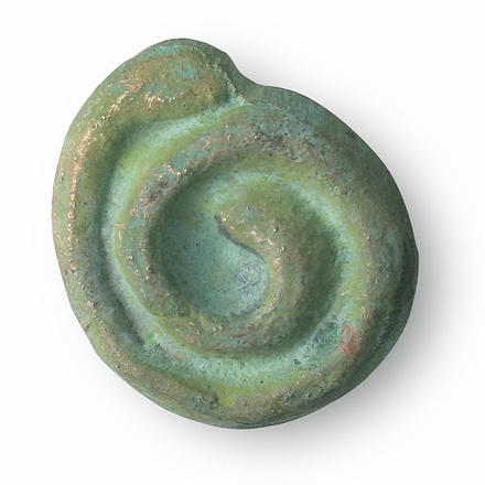 Bronze Spiral Coiled Snake Drawer Pull - Set of 2