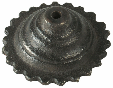 Bronze Sunburst Rosettes with Bronze Nailheads - 1 Pair