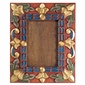 Carved and Painted Wooden Picture Frame - For 5 x 7