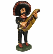 Carved Mexican Wood Statues
