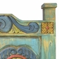 Carved Painted Wood Headboard - Queen and King
