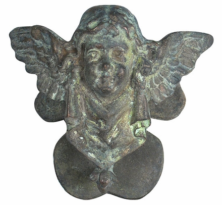Cast Bronze Cherub Door Knocker