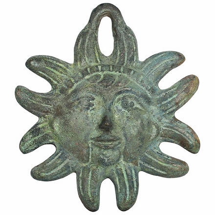 Cast Bronze Mexican Sun Wall Decoration 4