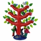 Circle of Friends Tree of Life Sculpture - Mexican Painted Clay