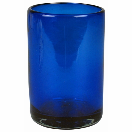 Cobalt Blue Highball Glass - Set of 4 - Mexican Glassware