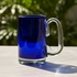 Cobalt Blue Mexican Beer Mugs - Set of 4