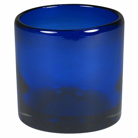 Cobalt Blue Rocks Glass - Set of 4