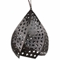 Copper Punched & Twisted Hanging Light