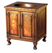  Copper Sinks - Rustic Cabinets and Sink Stands