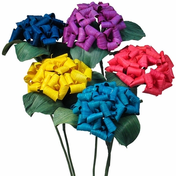 Corn Husk Hyacinth - Bouquet of 6