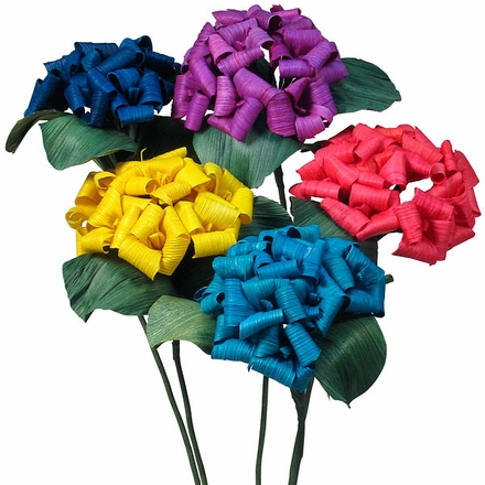 Corn Husk Hyacinth - Bouquet of 6