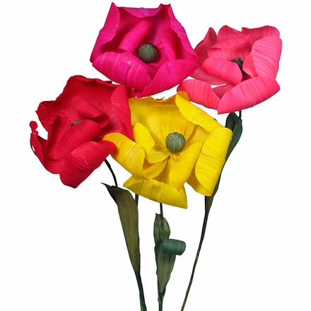 Corn Husk Magnolias  - Bouquet of 6