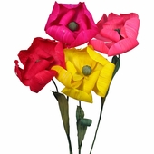 Corn Husk Magnolias  - Bouquet of 6