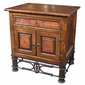 Country Nightstand with Copper and Pablo Base