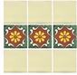Cream 6 Inch Talavera Tile - PP2220 - 10 Tiles