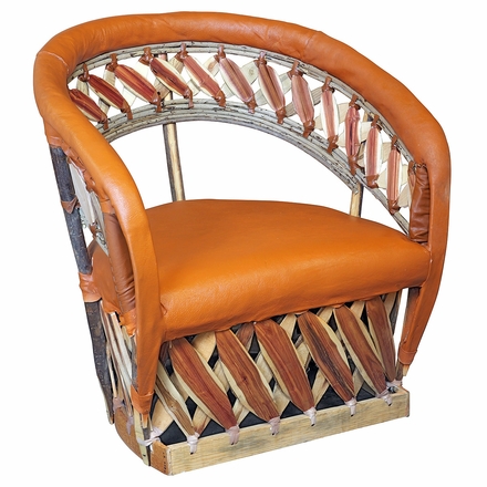 Criss Cross Cushioned Lounge Chair Equipale