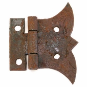 Crown Rustic Door Hinge - Pack of 4