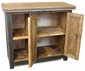 Dark Gray Painted Wood Hacienda Buffet