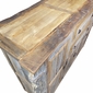 Distressed Barnwood Cabinet 4 Doors - 2 Drawers - Exclusive Artisan Original