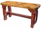 Double Seat Painted Wood Tractor Seat Bench - Double