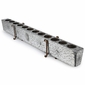 Embossed Tin Wrapped 12 Hole Sugar Mold Candleholder with Base