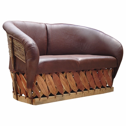 Equipale Cushioned Love Seat