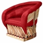 Equipale Fully Cushioned Cancun Lounge Chair - Minimum Order 2