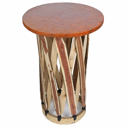 Equipale Tall Round Side Table