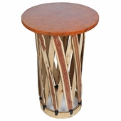 Equipale Tall Round Side Table