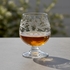 Etched Floral Brandy or Sherry Glass - Clear - Set of 4