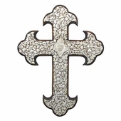 Extra Large Fleur De Lis Milagro Cross