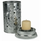 Extra Large Natural Punched Tin Luminaria