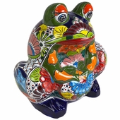 Extra Large Talavera Frog Planter Pot