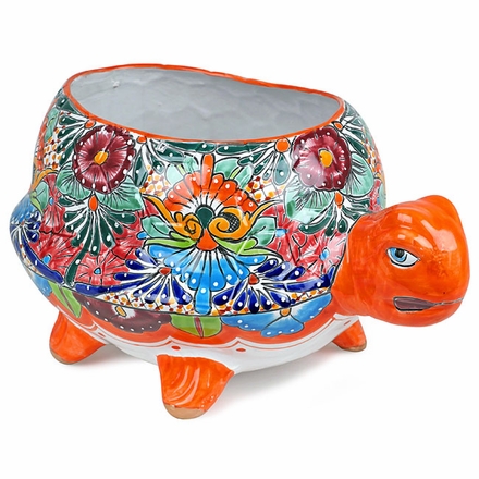 Extra Large Talavera Turtle Pot