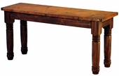 Farmhouse Console Table with Copper Top