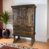 Footed Old Door Entertainment Armoire