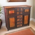 Francisco 4 Door 8 Drawer Credenza with Copper