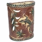 Gecko Lizard Southwest Painted Clay Wall Sconce