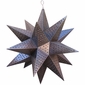 Giant Punched Tin Star Light Fixture - 3 Feet Dia