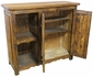 Green Door Rustic Old Fashioned TV Console