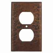 Hammered Copper Outlet Cover