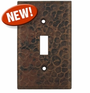 Hammered Copper Switchplates