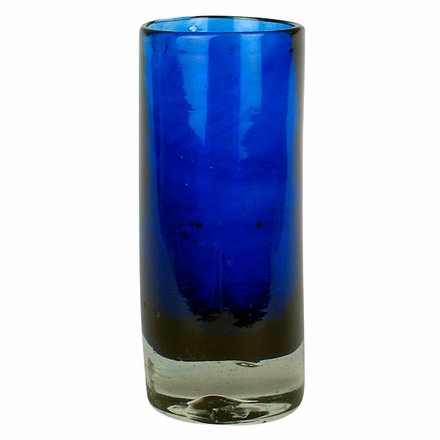 Hand Blown Cobalt Blue Shot Glass - Set of 4