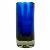 Hand Blown Cobalt Blue Shot Glass - Set of 4